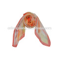 Мода Новый дизайн печати Длинные 100% шелковые шифон весной ассорти цветов шелковые шарфы Paypal